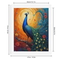 thumbnail image 2 of Paint by Numbers Kit for Adults, Peacock Vibrant Sunlit Floral Display Paint by Numbers, Easy Paint by Numbers Kit for Adults Beginner, DIY Adult Paint by Number Kits on Canvas, Home Decor, 2 of 7