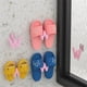 thumbnail image 4 of Advancent 4 unids/set estante de accesorios de baño que ahorra espacio-práctico y fácil de instalar duradero conveniente Almacenamiento y organización del hogar Paquete 1: 4 piezas rosa, 4 of 6