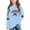 A299 Blue, variant on Toddler Girls Graphic Tees Long Sleeve Sweatshirt Canada Since Letter Print Pullover Tops Casual Playwear Soft Breathable Activewear Daily School Comfy Shirts