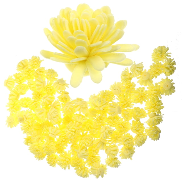 unbranded 100Ud Difusor Decorativo Con Flores Amarillas Para Ambientar Espacios Como Oficina Y