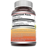 Amazing Formulas Bromelain 2000 mg Per Serving 120 Tablets Supplement | 1200 GDU | 60 Servings | Non-GMO | Gluten Free