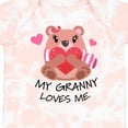 thumbnail image 4 of Inktastic My Granny Loves Me Bear and Hearts Boys or Girls Baby Bodysuit, 4 of 5