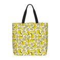 thumbnail image 1 of Balery Banana Bolsa de Mano para Mujeres con Cremallera, Bolsa de Gimnasio con Compartimentos, Bolsa para Laptop, Bolsa para Trabajo, 1 of 7