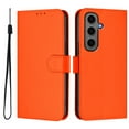 thumbnail image 2 of for Samsung Galaxy A32 5G Case Wallet with Card Holder,PU Leather Anti-fall Thin Fit Phone case for Women Men,Kickstand,flip Shockproof Cover with Credit Card Slots and Wrist Strap,Orange, 2 of 12