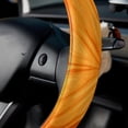 thumbnail image 5 of Thanksgiving Pumpkin Pie 14.5 Inch Printing PVC Leather Car Wheel Covers Steering Wheel Covers Auto Accessories, 5 of 6
