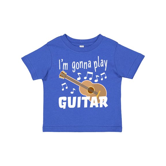 Inktastic I'm Gonna Play Guitar- Music Boys or Girls Toddler T-Shirt