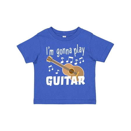 

Inktastic I m Gonna Play Guitar- Music Gift Toddler Boy or Toddler Girl T-Shirt