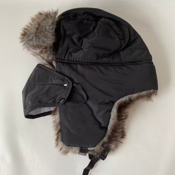 Gorro Lei Feng para hombre, gorro de invierno con protección auditiva, gorro de nieve grueso con forro polar, gorro de esquí del noreste, gorro de invierno cálido, gorro Orion para mujer