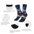 thumbnail image 3 of Goofa Colorful Star River Squirrel Pattern Children's Crew Socks, Kids' Daily Wear and Sports Socks, Breathable Socks, Sports Socks, Moisture-Wicking Socks for Children, 3 of 6