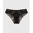 thumbnail image 5 of Diva Cheeky Panty With Afterglow Lace in Tuexdo Black, 5 of 5