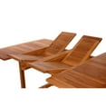 thumbnail image 6 of All Things Cedar Teak 5 pc. Patio Dining Table Set with Butterfly Extension, 6 of 6