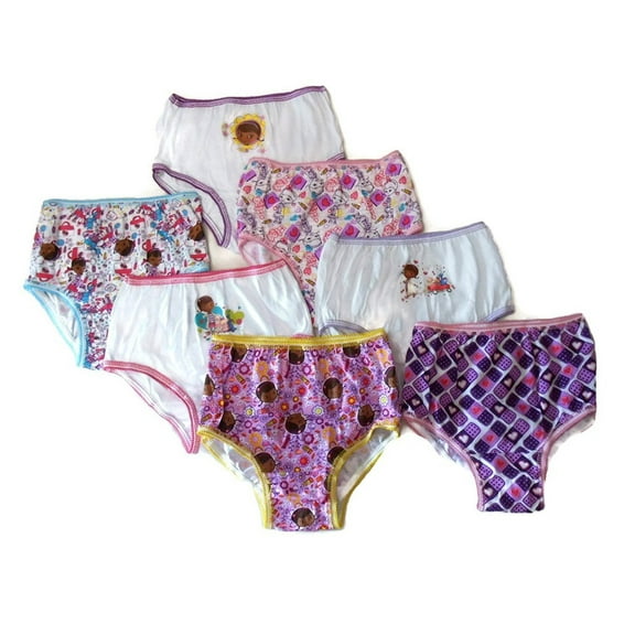 Disney Little Girls' 7-Pack Doc McStuffins Underwear