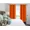 Brick Rust, variant on Gorgeous Home Linen Window Curtain Blackout Room Darkening K68 Lilac Thermal for Bedroom/Living room/Closet 37" inch wide X 63" inch long 2 panels