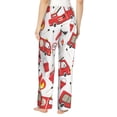 thumbnail image 3 of Haiem Fire Truck Women's Pajama Pants Ultra Lightweight Pjs Bottoms Sleepwear Bottom Pants With Pocket Drawstring-X-Large, 3 of 9