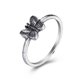 thumbnail image 1 of Anillos de Ángel de flor de calavera gótica Vintage para mujer, anillo de dedo de corazón de mariposa de Color plateado de Hip Hop, joyería de moda Streatwear Tan Jianjun unisex, 1 of 2