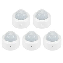 5X Tuya Zigbee PIR Motion Sensor Human Body Motion Sensor Smart Life Control Works with Home,5 x PIR Motion Sensor,White