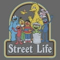thumbnail image 2 of Junior's Sesame Street Friends for Life Group  Graphic T-Shirt, 2 of 4
