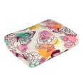 thumbnail image 3 of Bingfone Butterflies And Roses Ultra Absorbent & Soft Hand Towels For Bath, Hand, Face, Gym And Spa-27.5x16in, 3 of 9