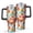 Pioneer Flower Floral-1, variant on 40oz Pioneer Flower Floral Print Pattern Insulated Tumbler with Handle, BPA-Free Leak Proof Lid and Straws, Double Wall Vacuum, Hot 12h/Cold 34h