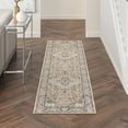 thumbnail image 5 of Nourison Concerto Persian Beige Grey 2'2" x 6' Area Rug (2x6), 5 of 7