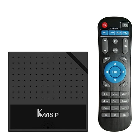 KM8P Smart Android 7.1 TV Box Amlogic S912 Octa Core 64bit H.265 UHD 4K VP9 3D Mini PC WiFi AirPlay Miracast DLNA US (Best 3d Media Player For Pc)