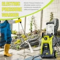 thumbnail image 4 of Pressure Washer Power Washer with 25FT Hose, 4 Quick Connect Nozzle, Foam Bottle for Car Patio Drive Home Outdoor Cleaning, 4 of 8