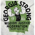 thumbnail image 2 of Popeye Strong Georgia Deep South Hoodie Sweatshirt Women Men Brisco Brands M, 2 of 5