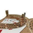 Official Bicycle Cribbage Board DHF10 Game Set 29 with Bicycle Playing