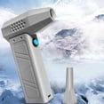 thumbnail image 4 of Blower Turbo Jet Fan 140,000RPM Power Display Handheld Mini Duster High Speed Duster Cleaning Tool,Violent Blower Gray, 4 of 10