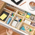thumbnail image 3 of 45 PCS Clear Plastic Drawer Organizers Set, 3 of 4