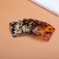 thumbnail image 2 of Peine lateral de plástico Mini peine de pelo de leopardo Peine de moño decorativo Pinza de pelo de leopardo Accesorios para peinar el cabello, 2 of 5