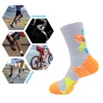 thumbnail image 2 of Fraobbg 4 Pack Mens Basketball Socks Elite Athletic Mid-Calf Crew Socks for Women Youth Boys, 2 of 8