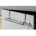thumbnail image 6 of 2 Packs Stainless Steel (SUS304)Kitchen Over Cabinet Towel Rack with One Towel Bar Hanger, Towel Holder on Inside or Outside of Doors, Storage and Organization for Hand Towels, Dish Towels, Tea Towels, 6 of 6