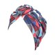 thumbnail image 1 of Qarigey Turbante Nudo Estilo bohemio Sombrero Protección solar Banda ancha Accesorios Moda Loss Bonnet Mujeres Diademas Gorras Rojo azul Type3 NO3, 1 of 6