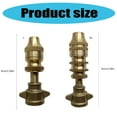 thumbnail image 5 of Brass Garden Water Hose Nozzle,Jets Stream Hose Nozzle Highs Pressure Super Sweepers Nozzle For Clean Patios,Driveways, 5 of 7