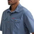 thumbnail image 3 of Chemise tissée à manches courtes Heritage pour hommes Wrangler®, 3 of 4