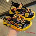 thumbnail image 1 of Boys Cartoon Hook And Loop Sandals, Wear-resistant Non-Slip Comfy Beach Shoes, Summer, 1 of 4
