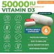 thumbnail image 2 of Vitamina D3 50000 Iu 120 Cápsulas Apoyo A Huesos Y Dientes, 2 of 9