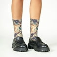 thumbnail image 4 of Sigee Floral With Birds for Premium Children's Socks Unisex School Kids Boys Girls,Soft and Comfy Kids' Socks, 4 of 5