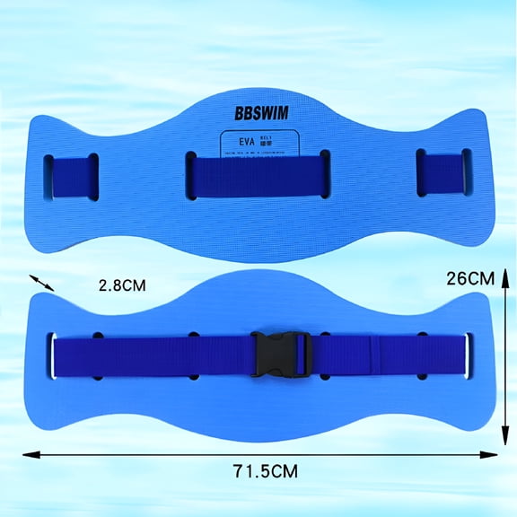BESTSKY 2026 New Swimming Training Equipment Water Aerobics Float Belt Pool Eva for Men and Women for Pool,Swim Training,Water Aerobics,Fitness,Rehabilitation