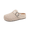 Beige, variant on Women's Woven Mule Sandals, Closed Toe Buckle Slip-On Shoes