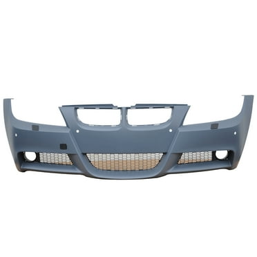 Ikon Motorsports Compatible with 06-08 E90 3-Series Pre-LCI MT Msport Front Bumper Cover Conversion-PP