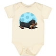 thumbnail image 3 of Inktastic Wiener Dog (dachshund) with Bone Boys or Girls Baby Bodysuit, 3 of 5