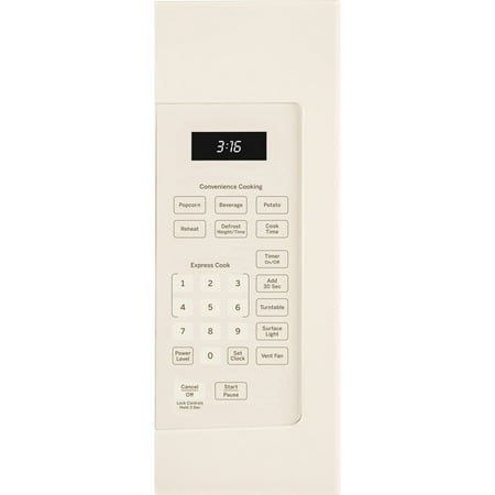 GE - 1.6 Cu. Ft. Over-the-Range Microwave - Bisque