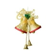 thumbnail image 2 of Christmas Cow Bells for Decoration 12.2in Christmas Tree Hanging Decoration Accessories Santa Claus Bells Christmas Gift Hanging Decoration, 2 of 6