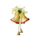 thumbnail image 2 of Adornos navideños, campanas navideñas, decoración colgante para árbol de Navidad, accesorios de decoración navideña, campanas de Papá Noel, regalo de Navidad, decoración colgante, campana de plástico, 2 of 6