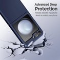 thumbnail image 6 of for Samsung Galaxy Z Flip 5 Case Soft Case Liquid Silicone Case Gel Rubber Bumper Slim Fit Shockproof Protective Phone Case for Samsung Galaxy Z Flip 5 5G, Night Blue, 6 of 11