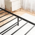 thumbnail image 5 of Queen Size Metal Platform Bed Frame with Storage Headboard,No Box Spring Needed,Black,For Bedroom, 5 of 7