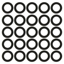 Raindrops 50pcs Sealing Ring Flat Washers Shower Gas Gasket Water Inlet Rubber Gasket Rings