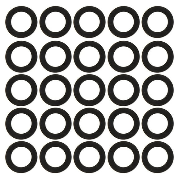 Raindrops 50pcs Sealing Ring Flat Washers Shower Gas Gasket Water Inlet Rubber Gasket Rings